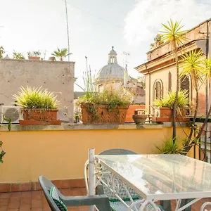  Apartment Coliseum Floor With Terrace And View Italy